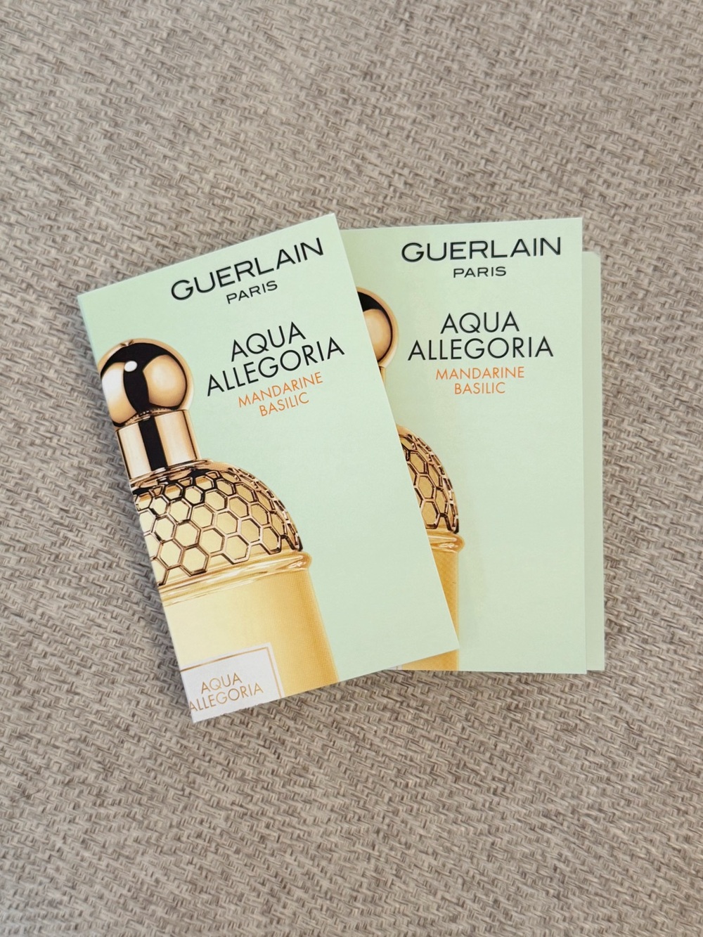 Guerlain Aqua Allegoria Mandarine Basilic Travel Kit